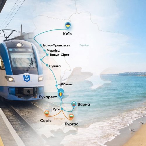 ПОЇЗД КИЇВ – БОЛГАРІЯ